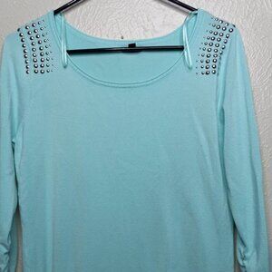 EXPRESS Mint Green Sweater Size L
